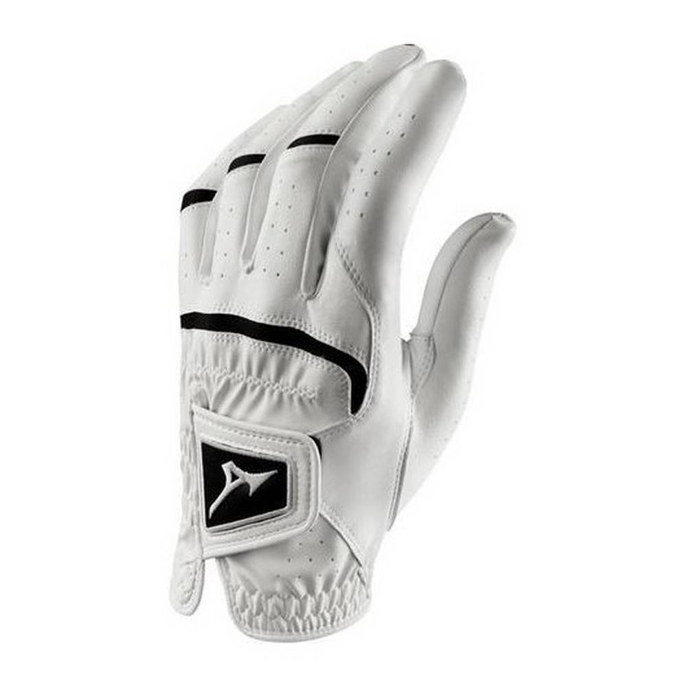 Luva Mizuno Elite Golf - Homem - Branco/Pretas - AMNWQ6318